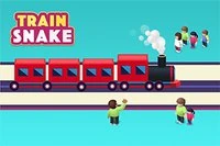 Train Snake on ylhäältä kuvattu arcade-peli, jossa ohjaat junaa