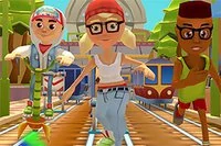 Train Surfers on koukuttava 3D-metrojuoksupeli