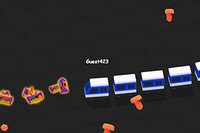 TrainWar.io 3D on jännittävä junapeli eloisassa 3D-maailmassa