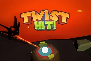 Värikäs teksti TWIST HIT!