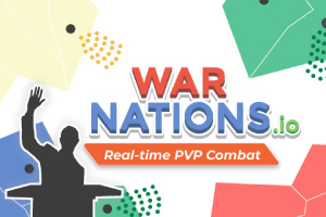 Tekstissä lukee War Nations