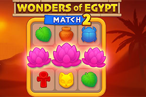 Muinaisen Egyptin uudet Match 3 -seikkailut tuovat Wonders of Egypt Match 2 -pelin takaisin entistä kirkkaampana
