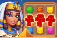 Aloita legendaarinen seikkailu Wonders of Egypt Match -pelissä,