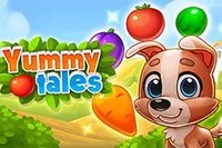 Yummy Tales on hauska online match 3 peli